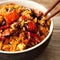 Oriental spicy chili fried rice