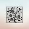 Oriental style pattern plum blossom, cherry blossom