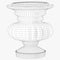 Oriental vase wireframe