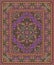 Oriental vector carpet design