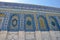 An oriental wall of a mosque Al Aqsa in the Jerusalem