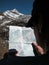 Orientation with a hiking map