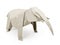 Origami gray elephant