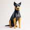 Origami Parrot: A Detailed Dobermann Pinscher Inspired Creation