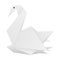 Origami swan