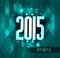 Original 2015 happy new year modern background