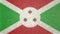 Original 3D image of the flag of Burundi.