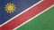 Original 3D image of the flag of Namibia.