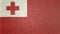 Original 3D image, flag of Tonga.
