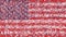 Original American flag. USA background. Artistic effect, funny US flag. Unique background. Data technologic concept, tech, science