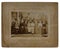 Original antique photo of a group of 22