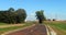 Original brick section of Route 66