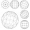 Original globe elements-spheres