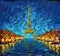 Original oil painting oin canvas art impressionism illustration artwork desing