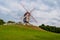 Original old windmill in Bruges, Belgium