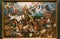 Original paintings The Fall of the Rebel Angels by Renaissance artist Pieter Bruegel the Elder