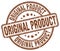 original product brown stamp