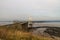 Original Severn Crossing Suspension Bridge, wide angle