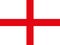 Original and simple Republic of The England flag