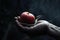 Original Sin. The Forbidden Fruit. Apple and the Snake. AI Generative