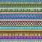 Original tribal doddle ethnic seamless pattern.