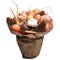 The original unusual edible vegetable and fruit bouquet