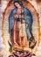 Original Virgin Mary Guadalupe Painting New Basilica Shrine Mexico City Mexico