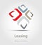 Originally created leasing vector business icon
