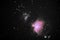 Orion Nebula, also known as Messier 42, M42, or NGC 1976, is a diffuse nebula located south of Orion`s belt