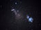 Orion nebula, messier 42 object in Alava
