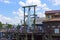 Orlando, Florida, USA - May 10, 2018: the jaws of a shark at park Universal Studios. Orlando is a theme park resort in