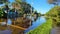 Orlando, October 1 2022 - Alafaya Rd Neighborhood Flooding by Hurricane Ian Central Florida Floods