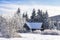 Orlicke Mountains in winter, Czech Republic