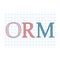 ORM Online Reputation Management acronym on checkered paper