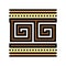 ornament ancient greece color icon vector illustration