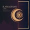 Ornament Islamic holy Ramadhan, Ramadan Kareem. Luxury illustration