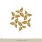 Ornament Leaves Flower Vector Logo Template Illustration Design. Vector EPS 10