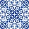 Ornamental azulejo portugal tiles decor