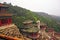 ornamental, beautiful buildings at longevity hill in summer palace, Beijing, China.