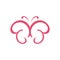 Ornamental Butterfly vector Logo Template Illustration Design. Vector EPS 10