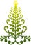 Ornamental christmas tree