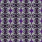 Ornamental Colourful Seamless High Resolution Pattern in purple and white