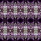 Ornamental Colourful Seamless High Resolution Pattern in purple and white