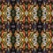 Ornamental Colourful Seamless High Resolution Pattern in warm colours