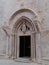 An ornamental detail of the St Marco in Korcula