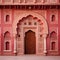 Ornamental door in India