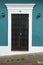 Ornamental door in old San Juan