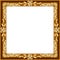 Ornamental fantasy frame with space for text