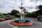 Ornamental fountain on the sea front St Annes on Sea August 2020