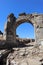 The Ornamental Gate - ancient stone arch in Aspendos, Turkey